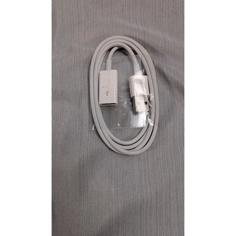 Apple USB Extension Cable A1290 White Male to Female Cord